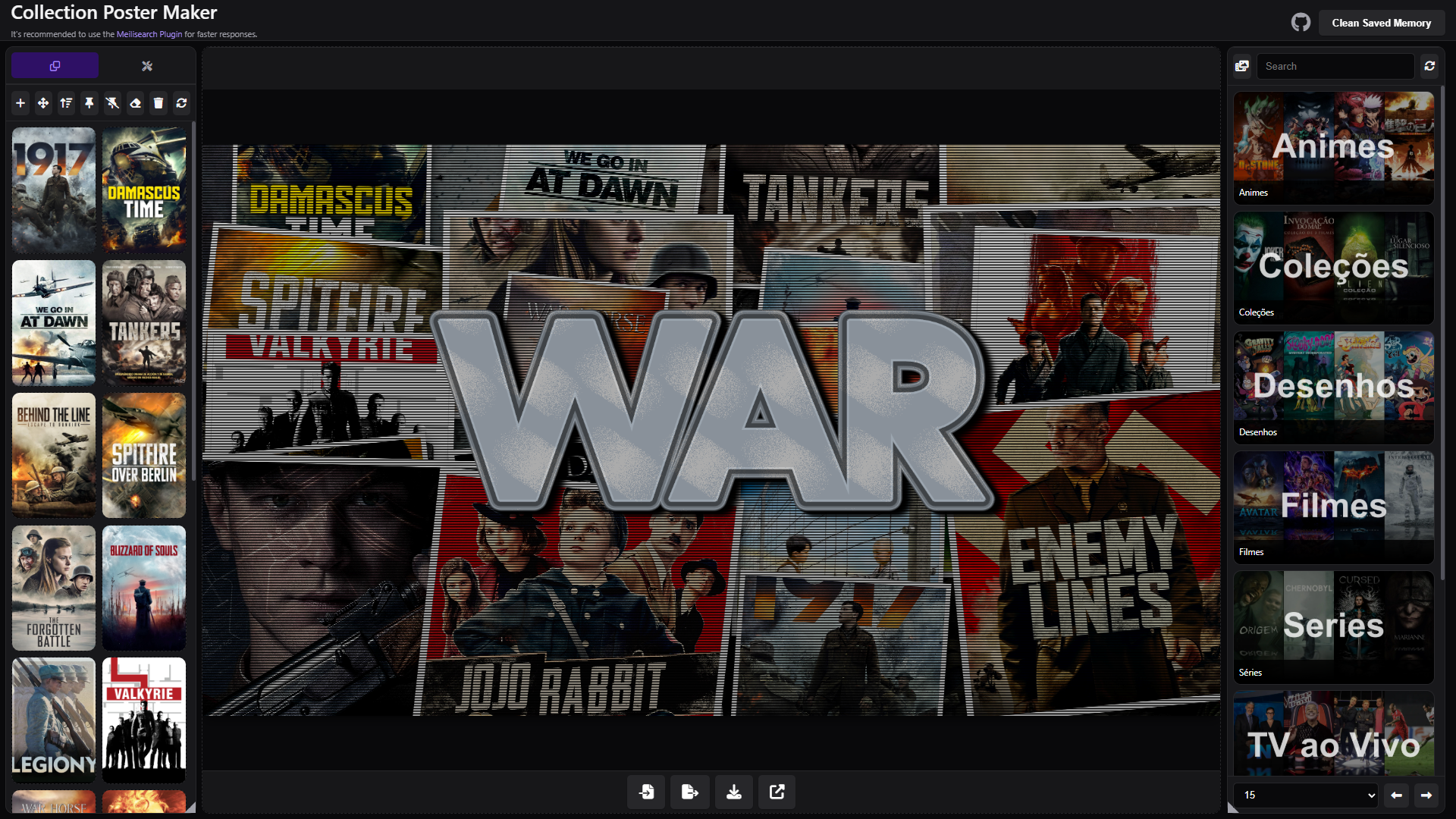war.metal app screenshot